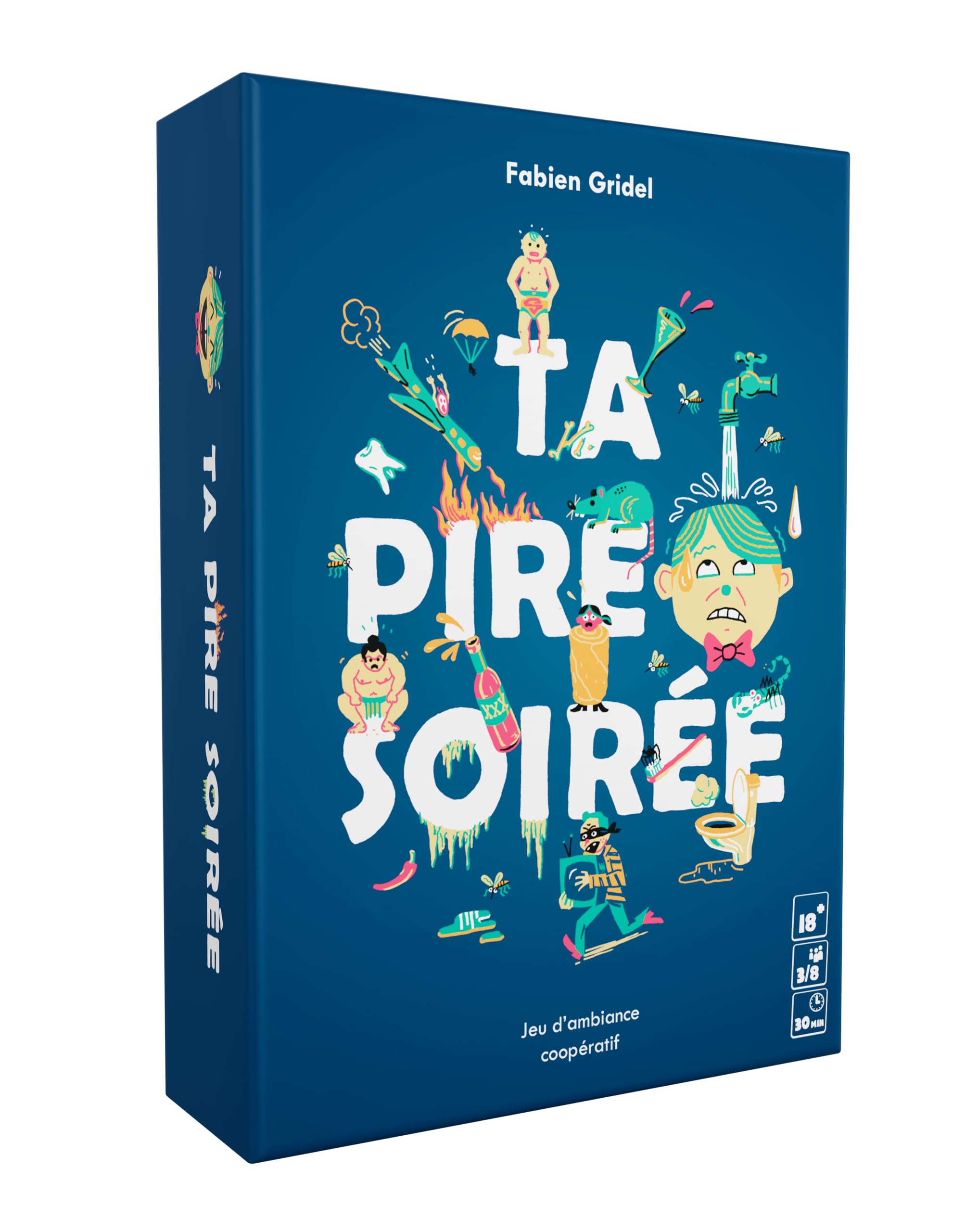 Bakakou Ta Pire Soirée - Party Game - Discover Your Friends' Worst Night! Fun and Hilarious!