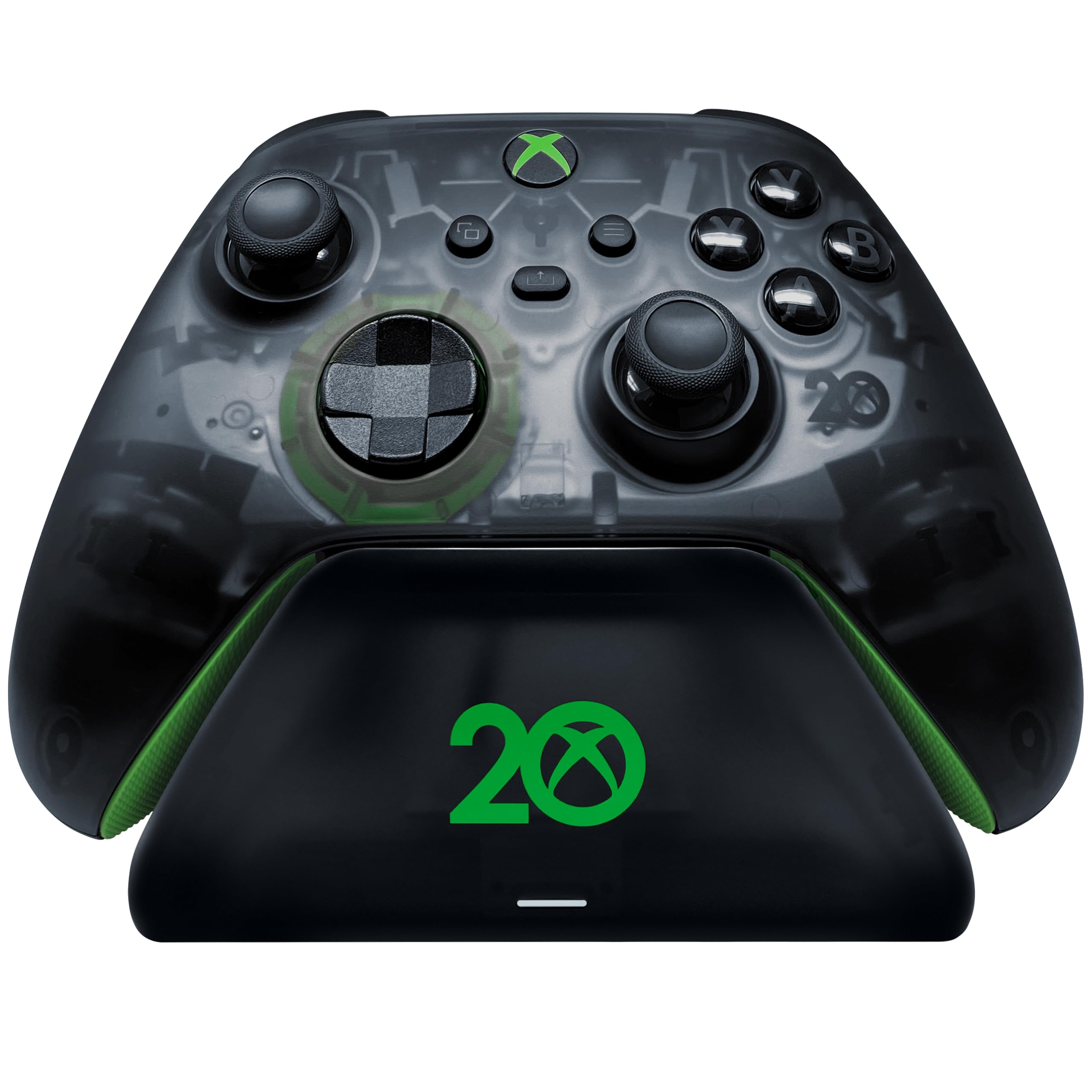 Razer Universal Quick Charging Stand - Quick Charging Stand for Xbox Controllers (Fast Charging, Universal Compatibility for New and Old Controllers) Xbox 20th Anniversry