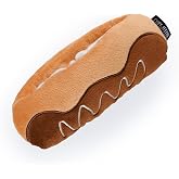 CHEWFFON Chocolate &Eacute;clair Dog Snuffle Toy, Layered Treat Enrichment | Hidden Treat Pocket, Crinkle Sound, Interactive Puzzle Nose Work Fun for Small Medium Dogs
