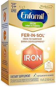 Enfamil Fer In Sol Iron Supplement Drops For Infants Toddlers Supports Brain Development 50 Ml Dropper Bottle Baby Amazon Com Enfamil Fer In Sol Iron Supplement Drops For Infants Toddlers Supports Brain Development 50 Ml Dropper Bottle Baby Amazon Com