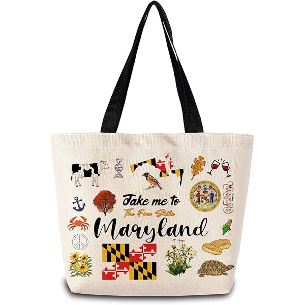 6x Maryland Make-up-Taschen Set – Praktische Kosmetiktasche Für Reisen, Als Souvenir Oder Geschenk