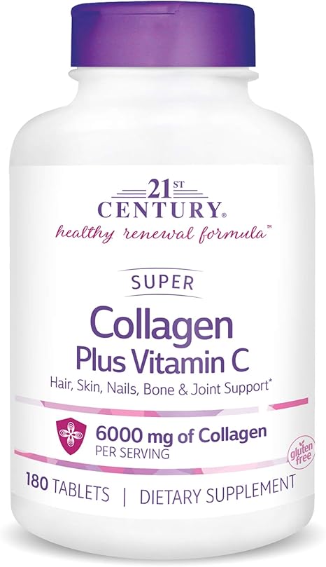 21st Century Super Collagen Plus Vitamin C Supplements 180 Count Health Personal Care 21st Century Super Collagen Plus Vitamin C Supplements 180 Count Health Personal Care