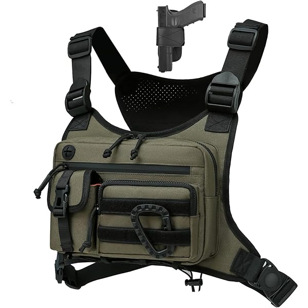 Amazon.com: 7 Pockets Tactical Chest Rig Vest