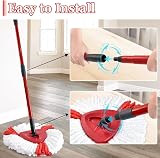 Aiyiried Mop Handle Vileda Turbo Spin EasyWring Replacement Adjustable Iron view 5