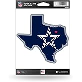 NFL Rico Industries Home State Sticker 5" x 7" Home State Decal