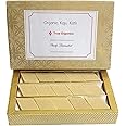 Organic Kaju Katli (Cashew Fudge) 500grams (18oz) | No Preservatives | No Chemicals | No Additives | No Cashew Whiteners | No Gluten | Non-GMO | Premium Indian Sweets | Made in India | Ships from California | Fast delivery within 1-3 days in most of the US locations