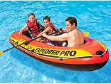 Intex Explorer Pro Inflatable Boat 3 Person with Paddles and Pump 244 x 117 x view 3