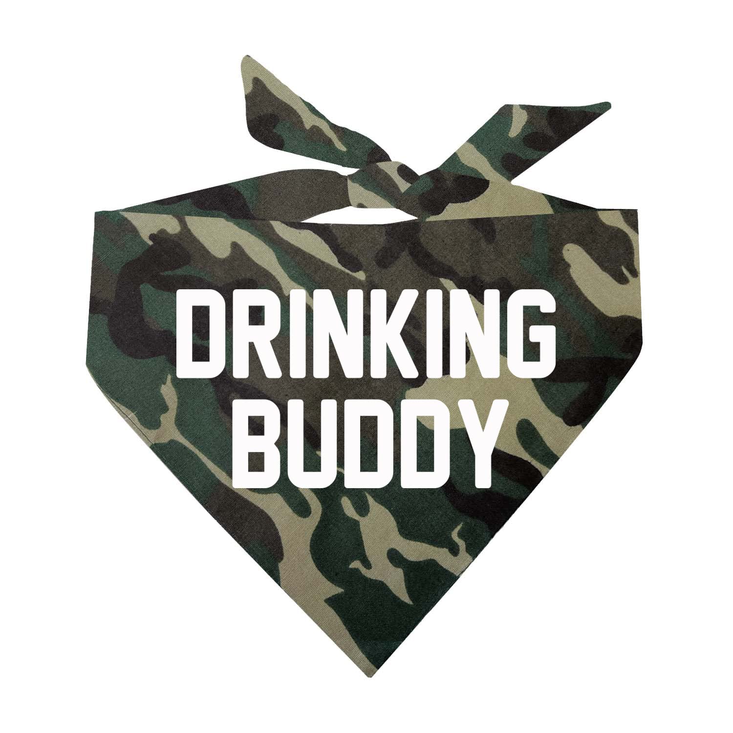 Drinking Buddy Dog Bandana (Assorted Colors)