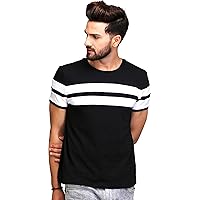 AELOMART Men's Cotton T Shirt-(AMT1020OL-P_Olive)