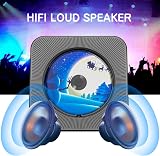 KOVCDVI CD Player with Bluetooth 5.0, USB, FM Radio, Dual Speakers view 6