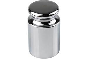 TEXALAN(R) M2 Chrome Scale Calibration Weight for School Lab Factory 1000g 1kg