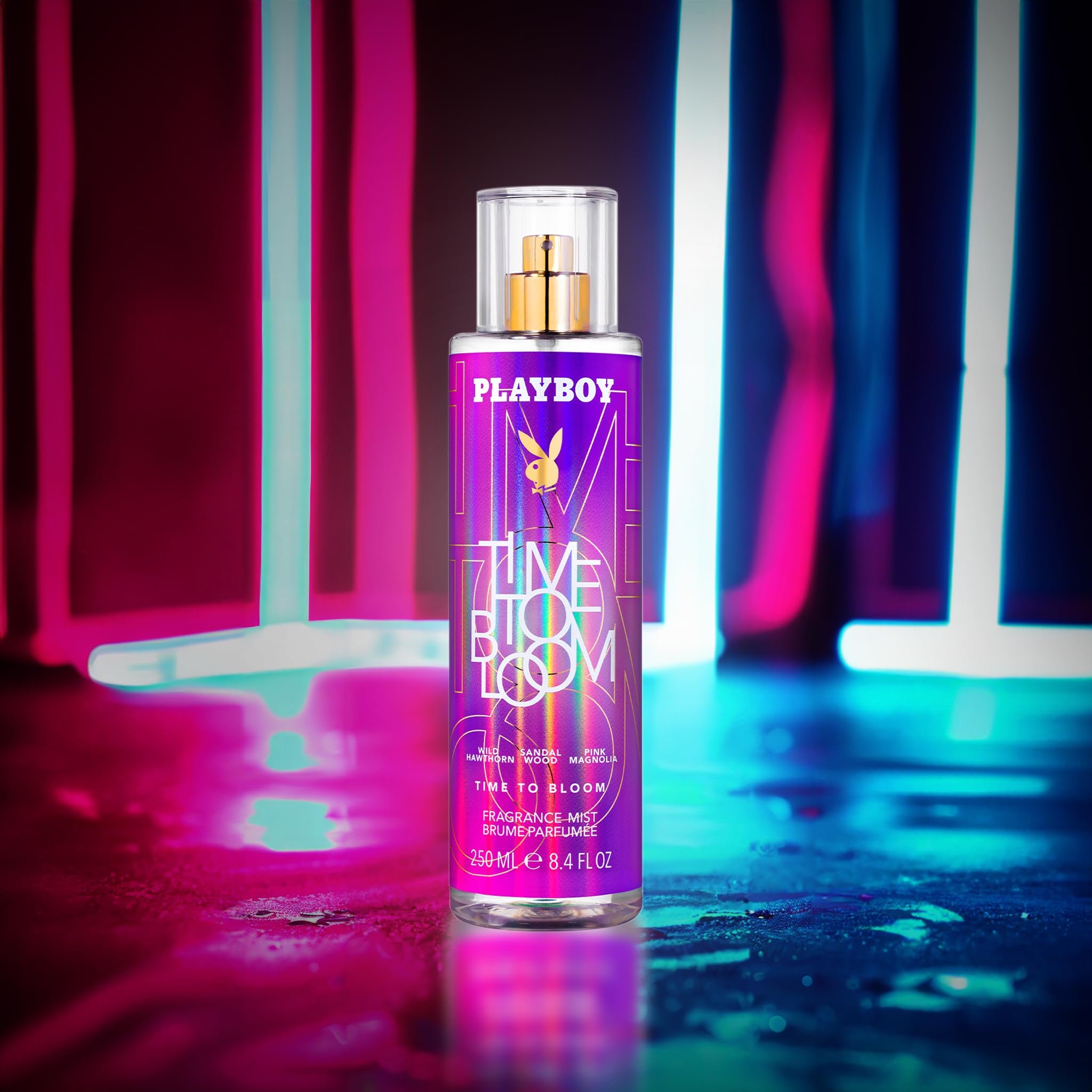Playboy TIME to Bloom, Fragrance Mist 8.4 OZ