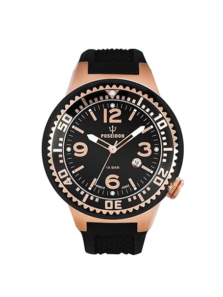 Kienzle Unisex-Armbanduhr POSEIDON S Analog Quarz Silikon K2103033093-00420
