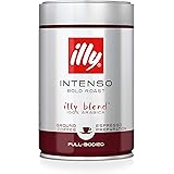 illy Intenso Ground Espresso Coffee, Dark Roast, 8.8 oz