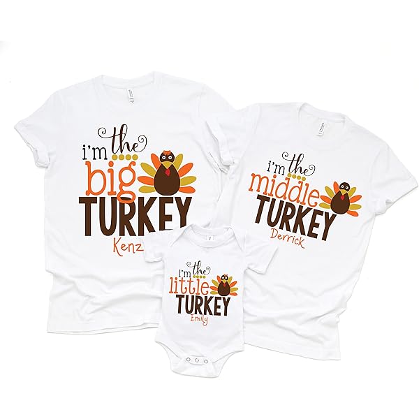big turkey little turkey shirts