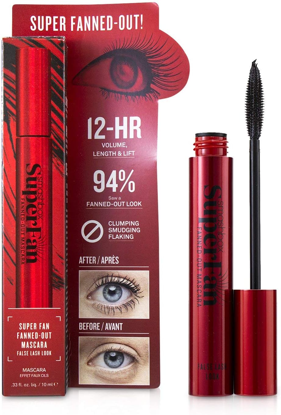 Smashbox Super Fan Fannedout Mascara, 0 