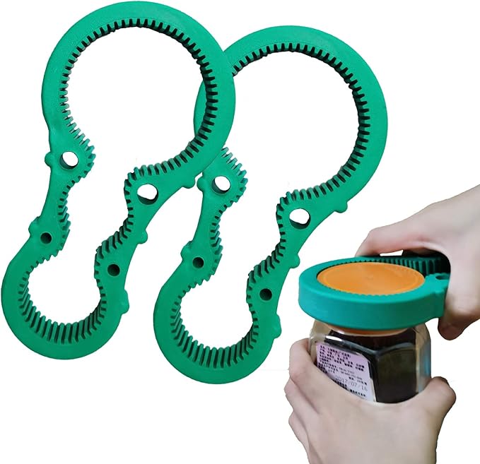 3 in 1 Kitchen Tool Silicone Easy Arthritis Jar Opener Convenience MultiFunction Jars/Bottles