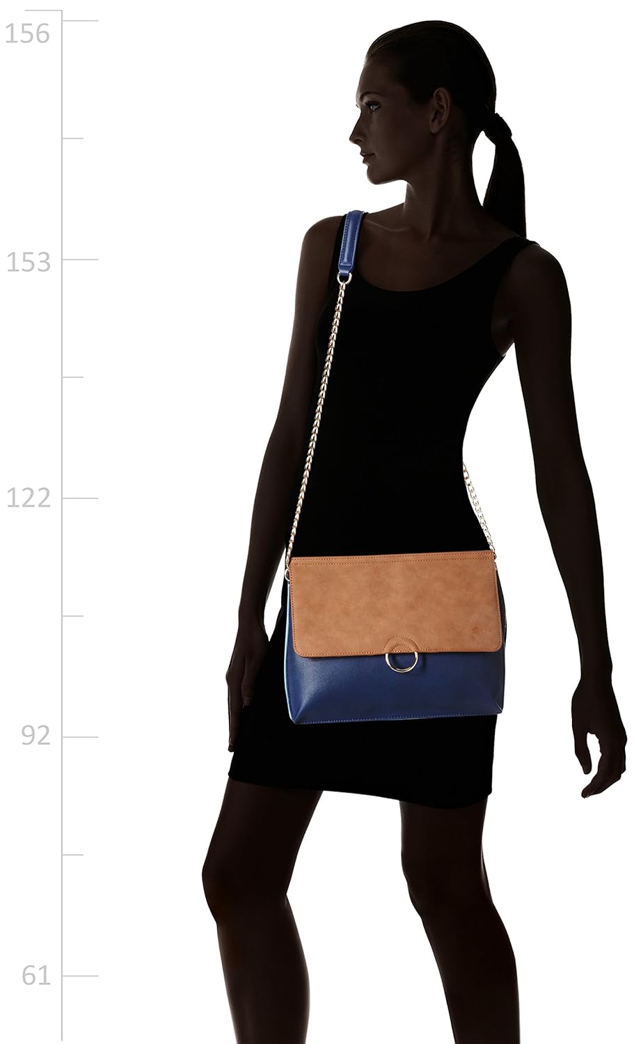 vero moda women's sling bag (cognac) ()