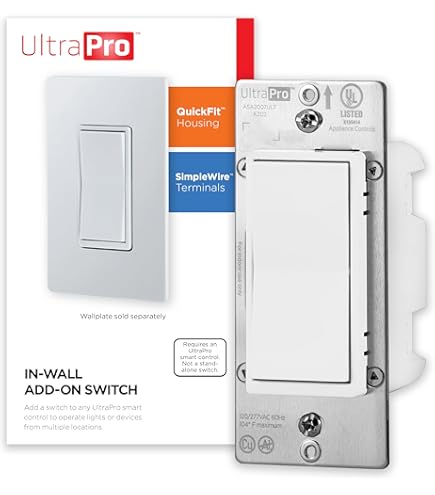 UltraPro Z-Wave In-Wall Rocker Smart Dimmer 4-Pack +