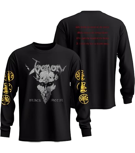 Immortal 'Pure Holocaust 2023' (Black) Long Sleeve Shirt (as1