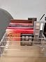 Make-up-Paletten-Organizer Mit 7 Fächern – 19x16x4,5 Cm, Transparent, Aus Kunststoff, Für Lidschatten & Kosmetik