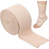 Tubular Support Bandage 2.5&rsquo;&rsquo; x 5.5 yd Size B Elastic Stockinette Tubing Reusable Compression Support Bandages Roll Tube Sleeve for Arm Ankle