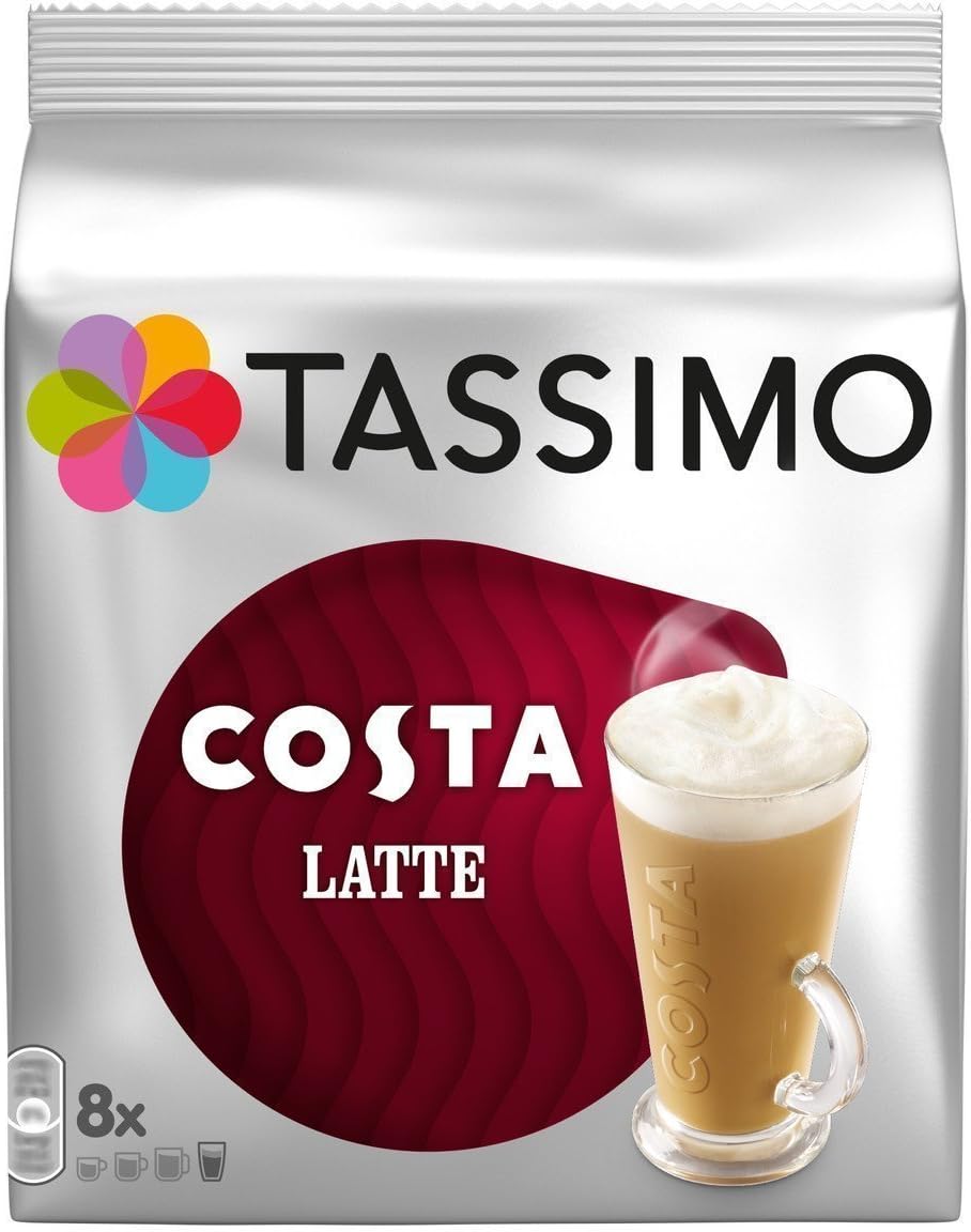 TASSIMO Costa Latte 16 T DISCs (Extra 
