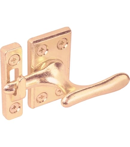 Prime-Line Solid Brass Casement Window Adjuster - 12-1/4 Inch, For Old Style Casement Windows