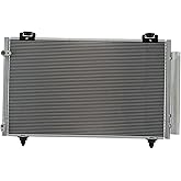 TRQ A/C Condenser &amp; Receiver Drier Assembly | For 04-08 Toyota Corolla 04-08 Matrix From 5/01/04 Production Date