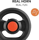 hauck Pushchair Steering Wheel Toy Black with Horn for Buggies 39.5 cm view 4