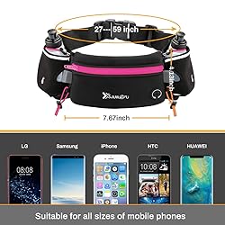 Number-one Running Belt with Water Bottles
