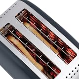Russell Hobbs 2 Slice Toaster Long Slots 6 Browning Defrost Reheat Cancel view 7