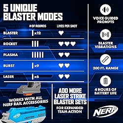 Nerf Laser Strike 4 Player Laser Tag Game Pack