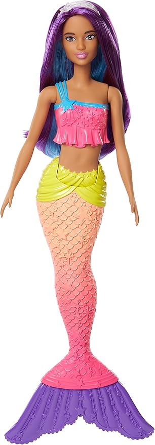 barbie sirena arcobaleno amazon