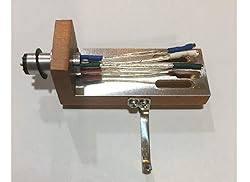 Cherry Wood Turntable Headshell with 7N OFC Braided