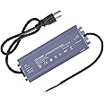 12V 100 Watts LED Driver Waterproof IP67 Power Supply Transformer Ultra Thin Adapter AC 100-264V to 12V DC 8.3A Low Voltage Output with 3-Prong Plug for Outdoor LED Light,Computer Project,3D Printer
