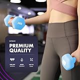 KAYMAN Neoprene Dumbbell Pair 2kg Anti-Slip Grip Hex Edges Water-Resistant view 3