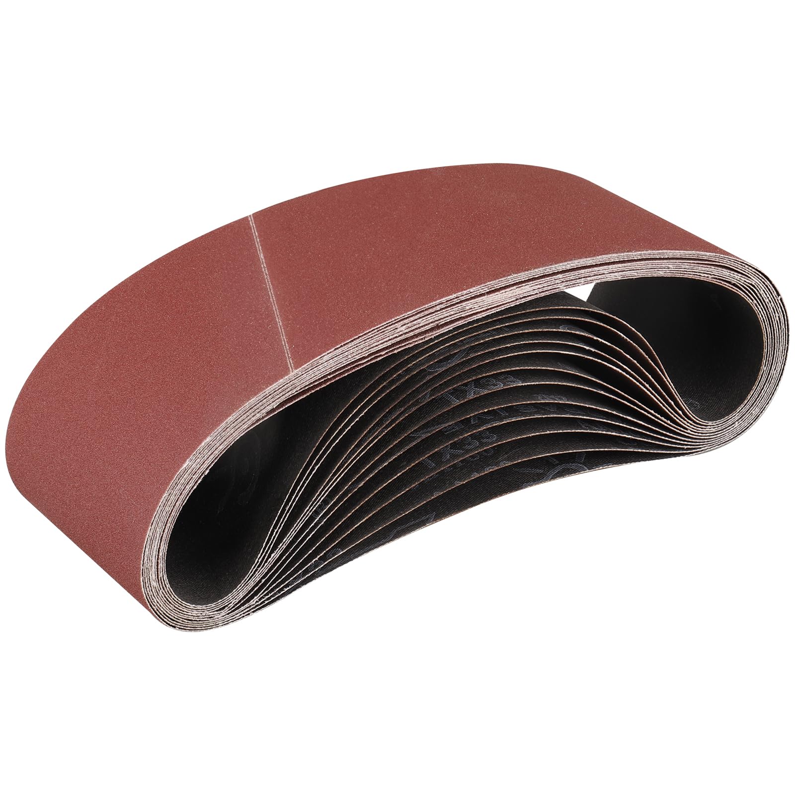 STEBRUAM Sanding Belt 100 x 610 mm,12PCS 180 Grit