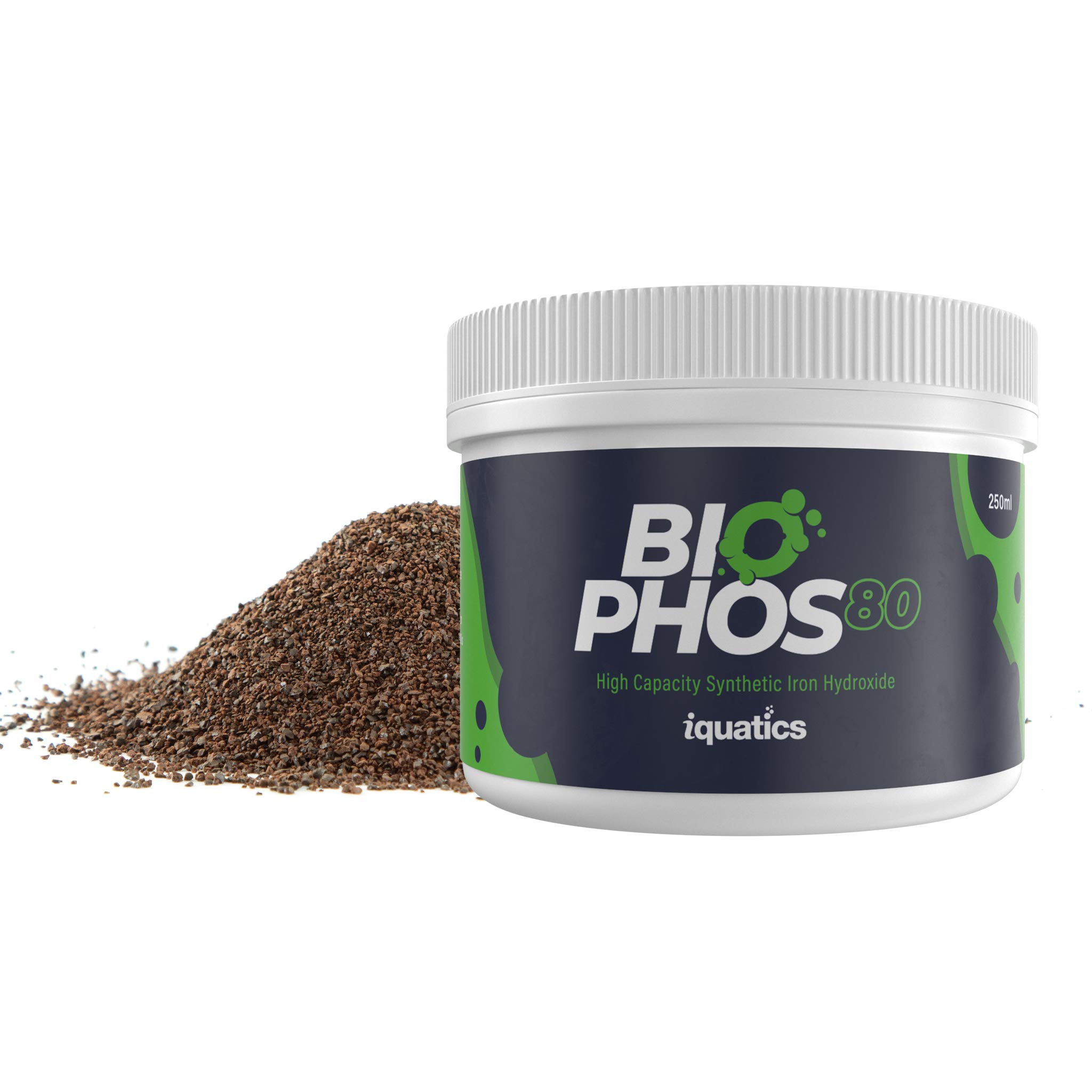 iQuatics Bio Phos 80 (250ml) The Original Aquarium Phosphate remover.
