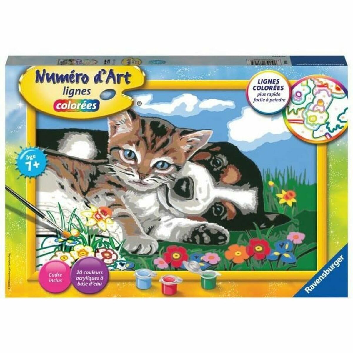 Ravensburger 4005556289165 Painting by Numbers for Art and Crafts for Boys and Children Dolphins Ocean Sea