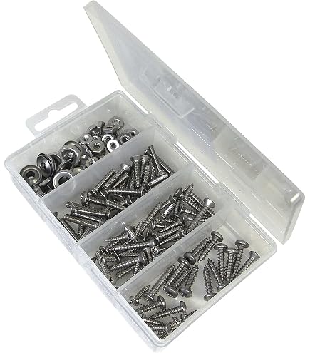 Swordfish Edelstahl Schrauben Sortiment 30090 – 560 Teile In Verschiedenen Größen | A2 Rostfrei