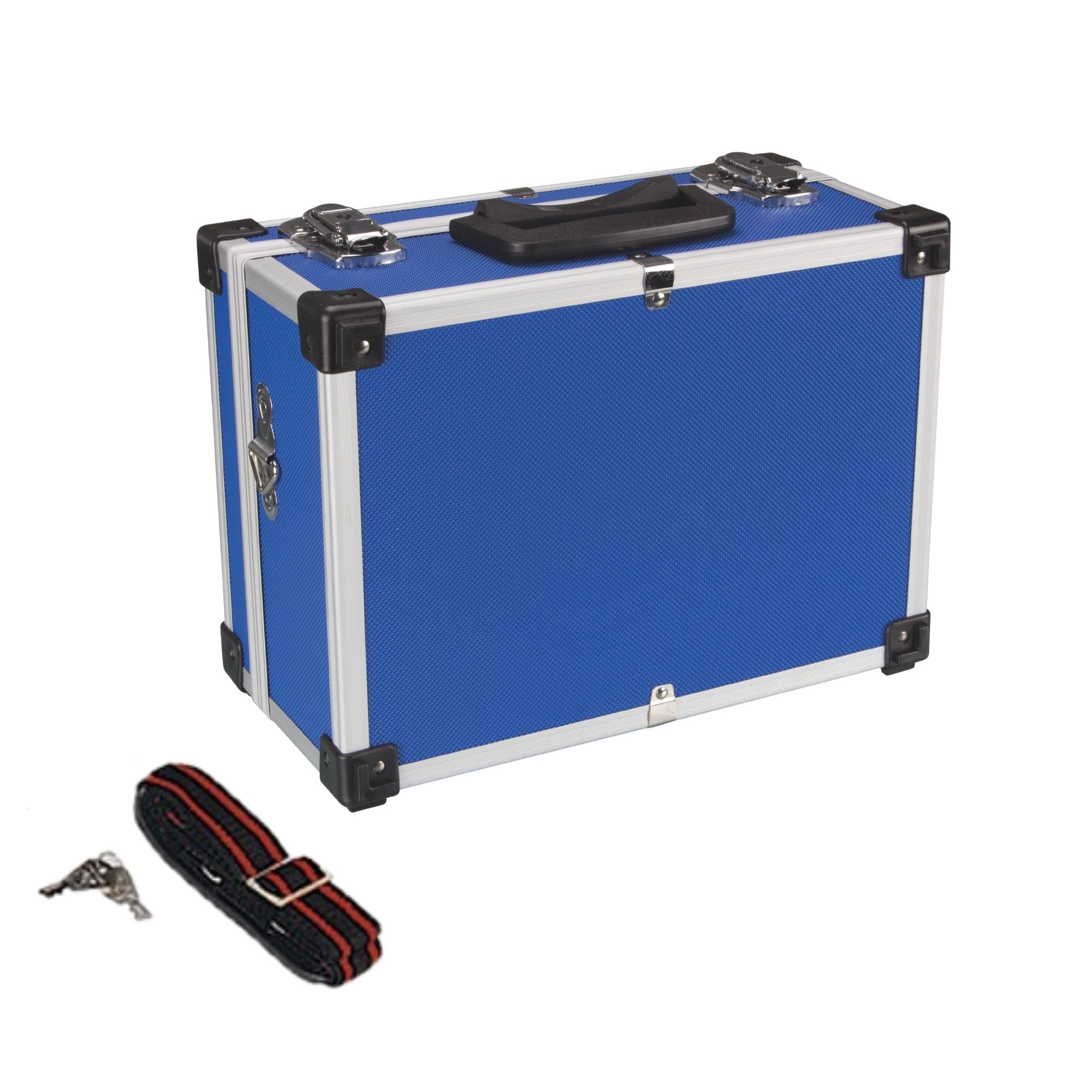 ALUMINIUM TOOL CASE 320 x 230 x 155 mm - BLUE
