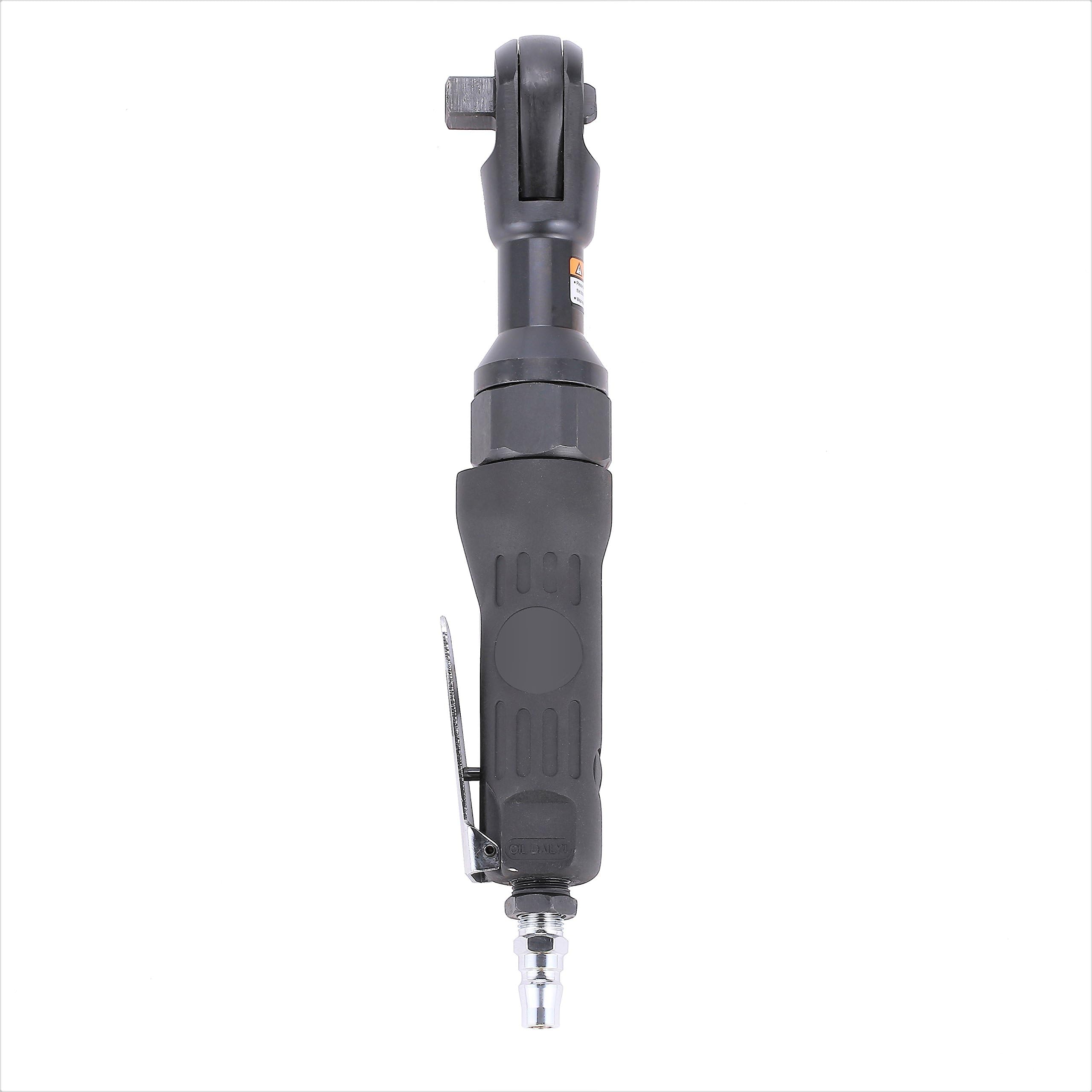 Air Ratchet Wrench Pneumatic 1/2 Inch Torque Drive Spanner Heavy Duty Air Wrench Black