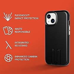 Tech21 Evo Crystal Kick case for iPhone 15