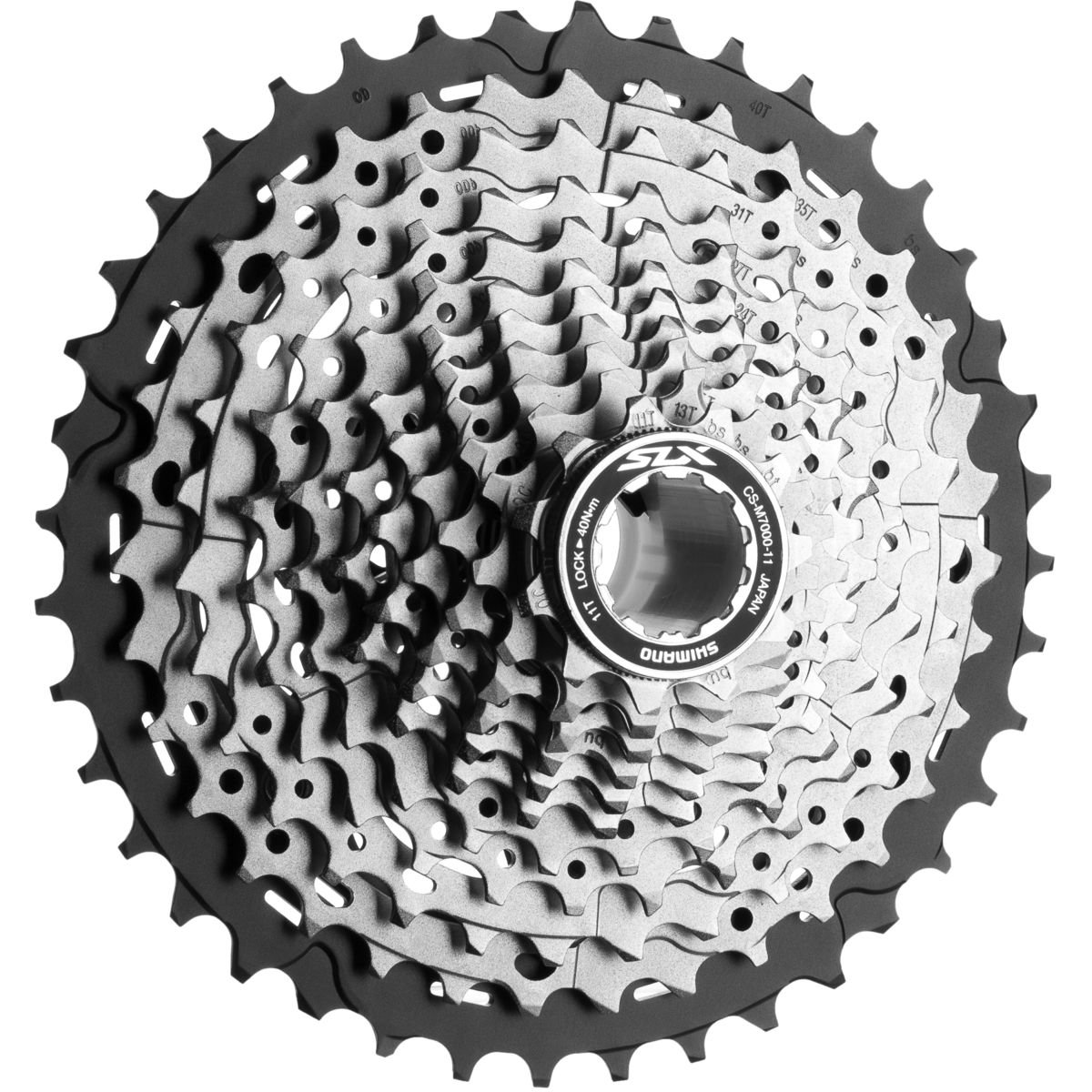 Shimano Cassette M7000 11-46T 11SPD 11-46T Plata, SLX