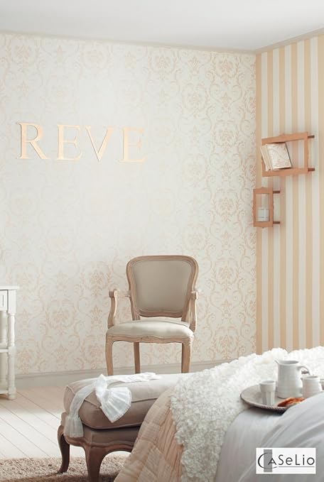 Amazon 輸入壁紙 壁紙 クロス 糊なし テシード フランス製 Caselio カセリオ Espoir2 品番spn 一本単位での販売 国内在庫品 壁紙