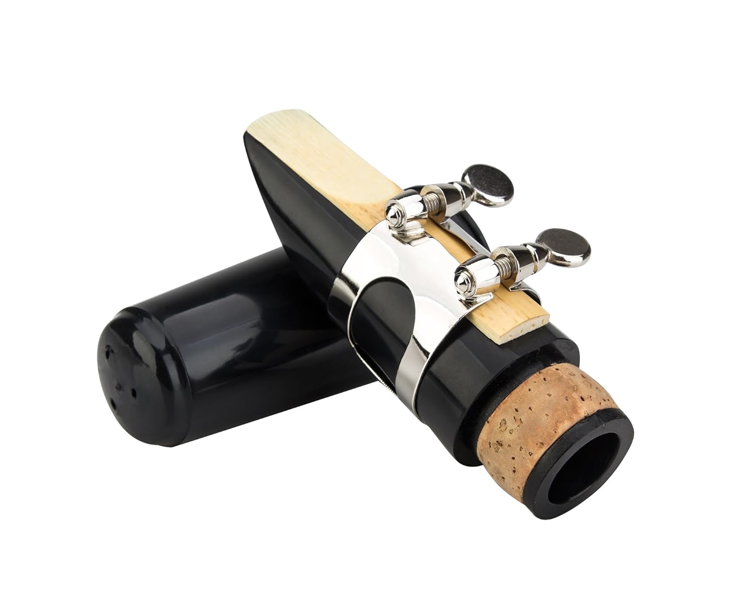 Glory Mouthpiece Kit with Ligature,one Reed and Plastic black