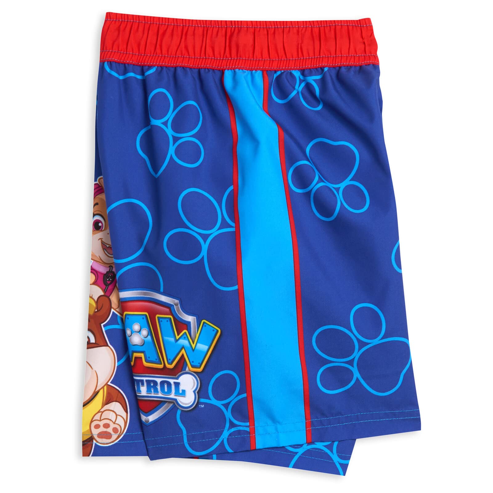 Nickelodeon Paw Patrol Rubble Marshall Chase Pullover Rash Guard and Swim Trunks Outfit Set Toddler to Little Kid