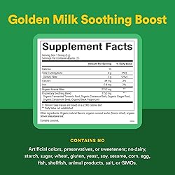 Whole Earth & Sea from Natural Factors, Golden Milk