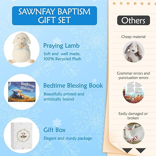 Sawnfay Baptism Gifts for Boys, Baptism Gifts and Newborn Baby